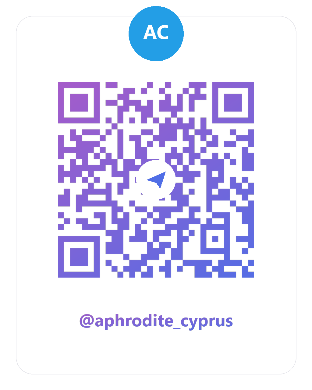 QR-код Telegram-канала @aphrodite_cyprus